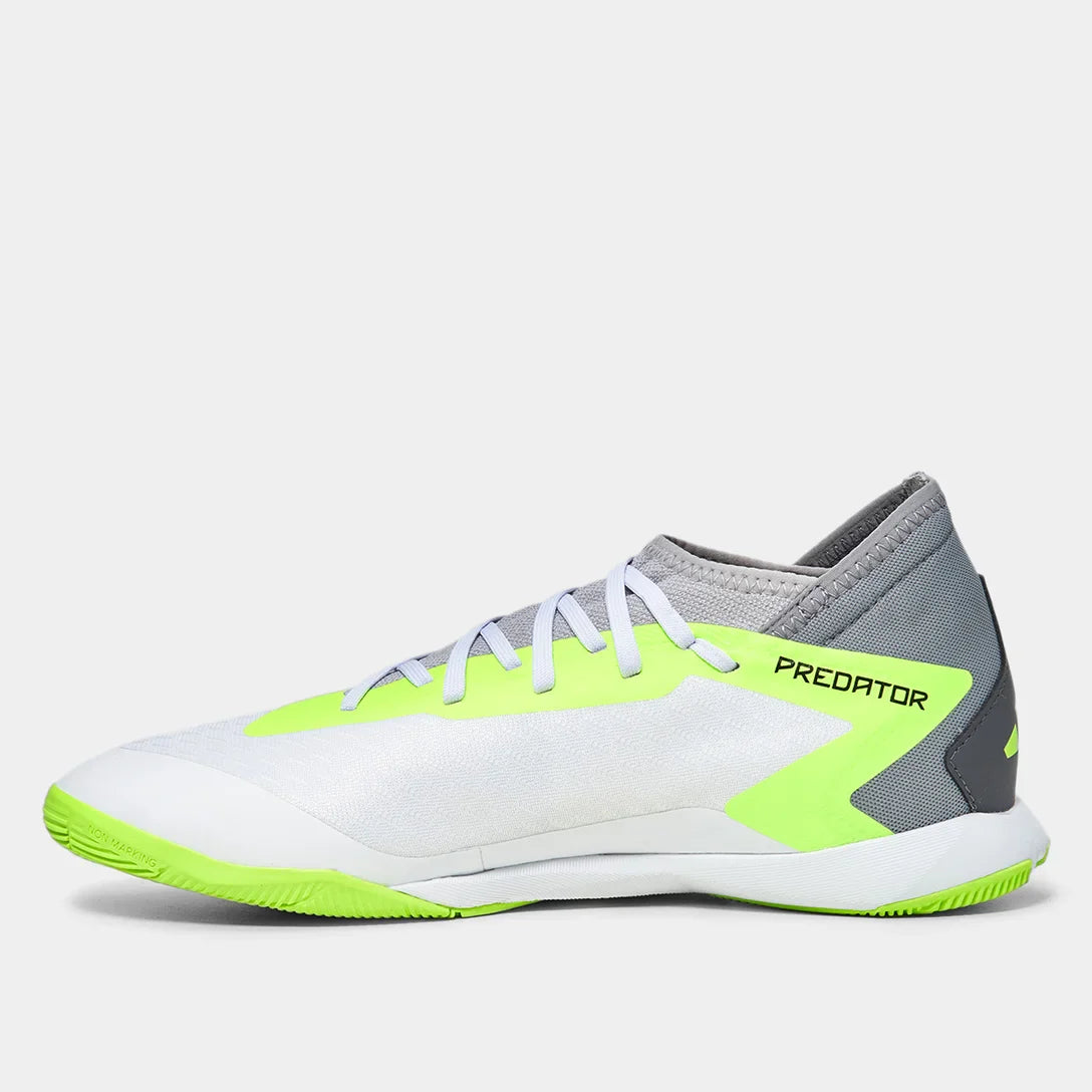 Chuteira Futsal Adidas Predator Accuracy P3 Unissex - Verde Limão+Preto