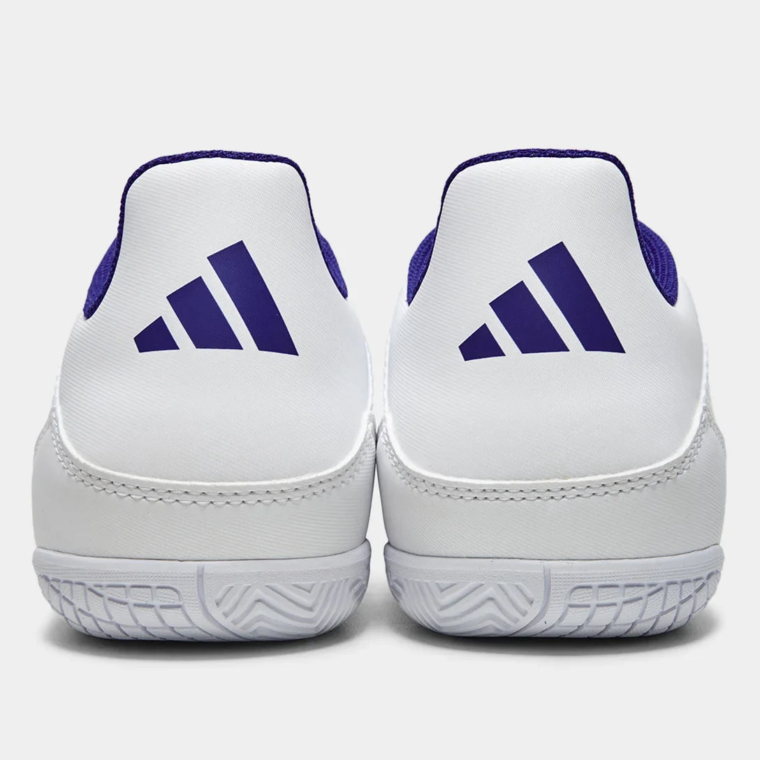 Chuteira Futsal Adidas F50 Club Unissex - Branco+Vermelho