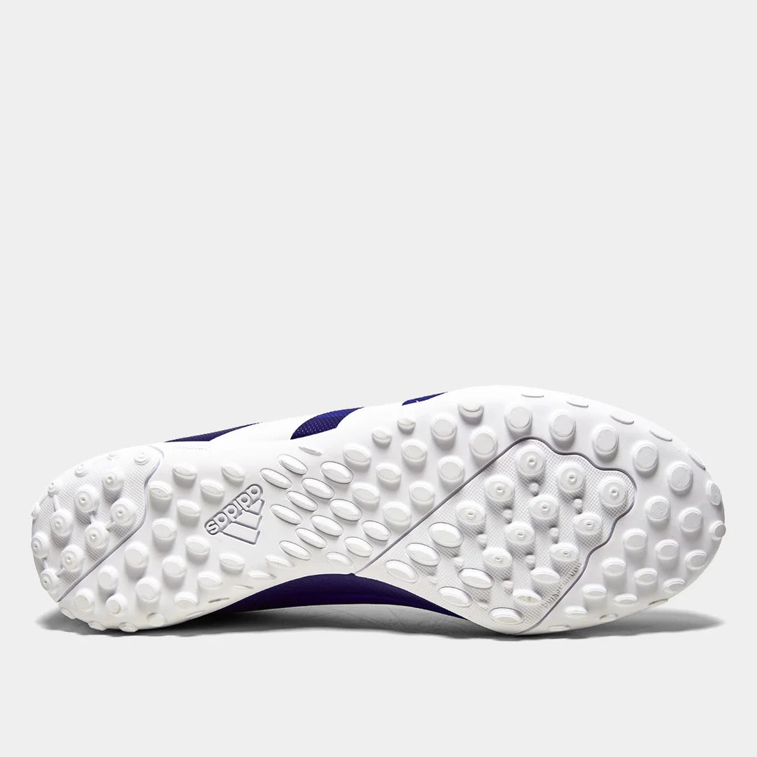 Chuteira Society Adidas Predator Artilheira 24 Unissex - Azul+Branco