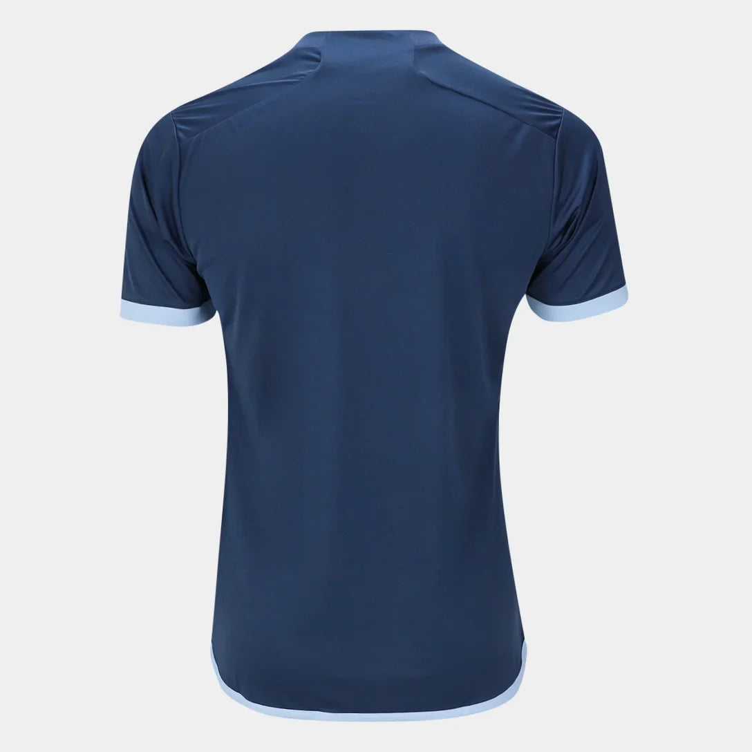 Camisa Cruzeiro III 24/25 s/n Torcedor Adidas Masculina - Azul