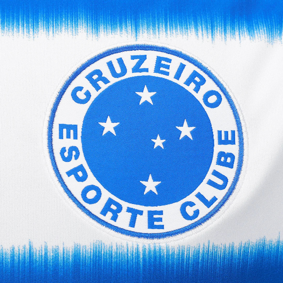 Camisa Cruzeiro II 25/26 s/n Torcedor Adidas Feminina - Branco+Azul
