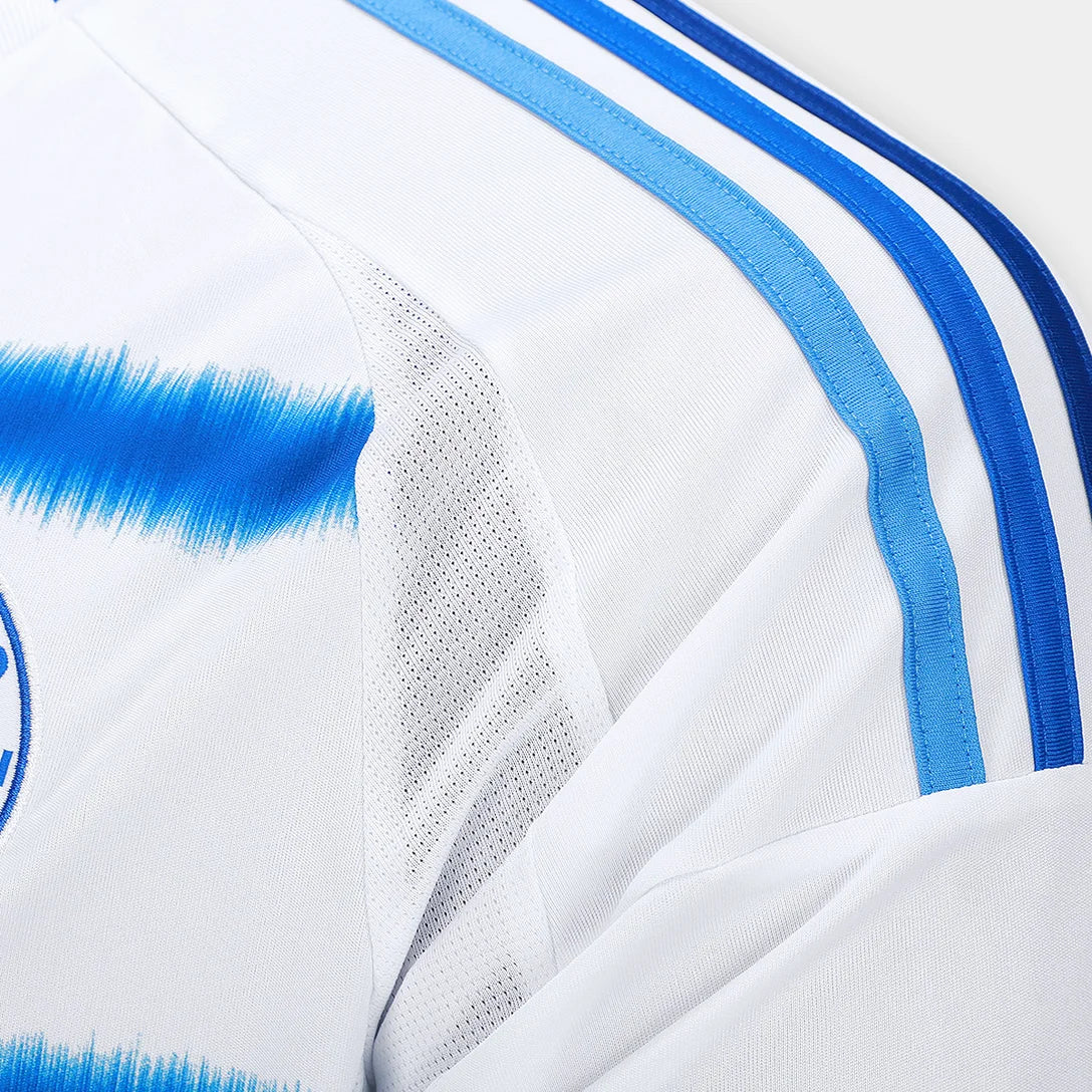 Camisa Cruzeiro II 25/26 s/n Torcedor Adidas Feminina - Branco+Azul