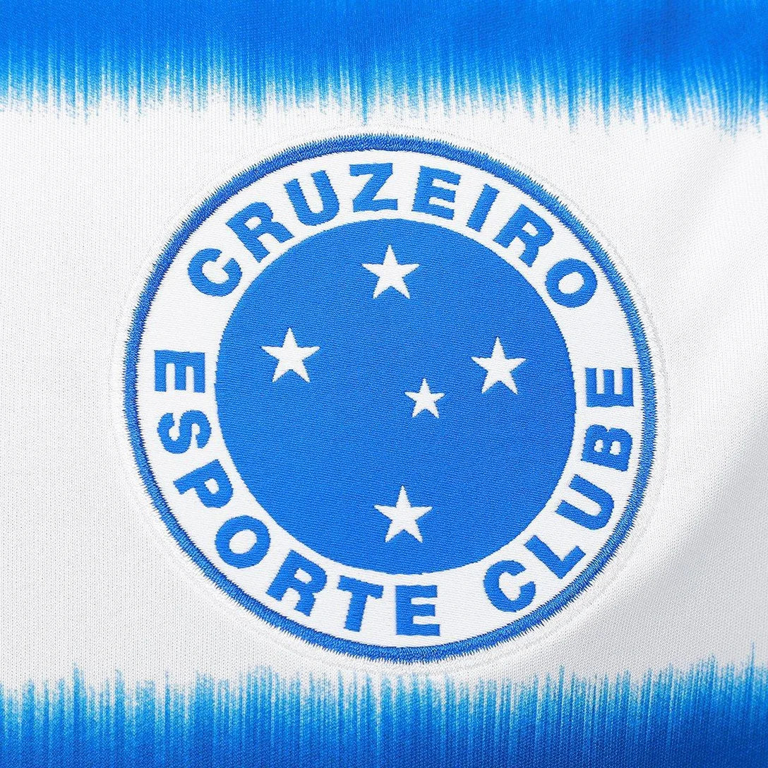 Camisa Cruzeiro II 25/26 s/n Torcedor Adidas Masculina - Branco+Azul