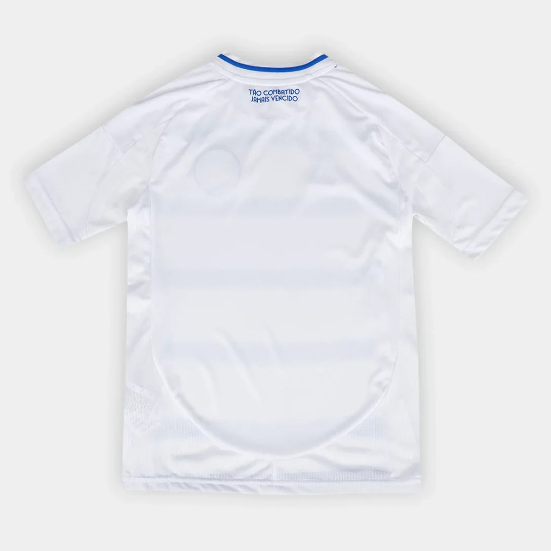 Camisa Cruzeiro Infantil II 25/26 s/n Torcedor Adidas - Branco+Azul