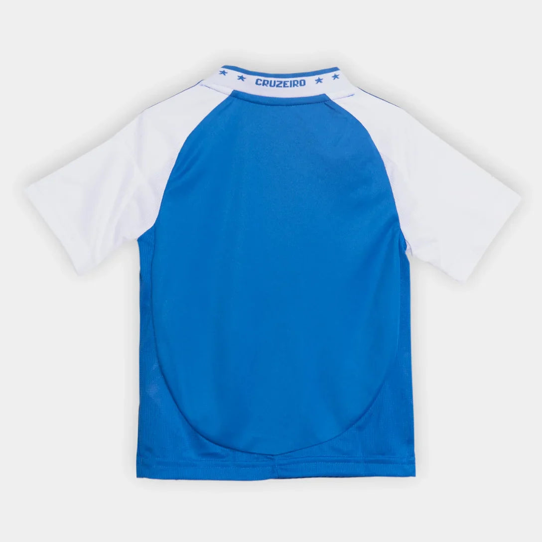 Kit Cruzeiro Infantil 25/26 Adidas - Azul+Branco