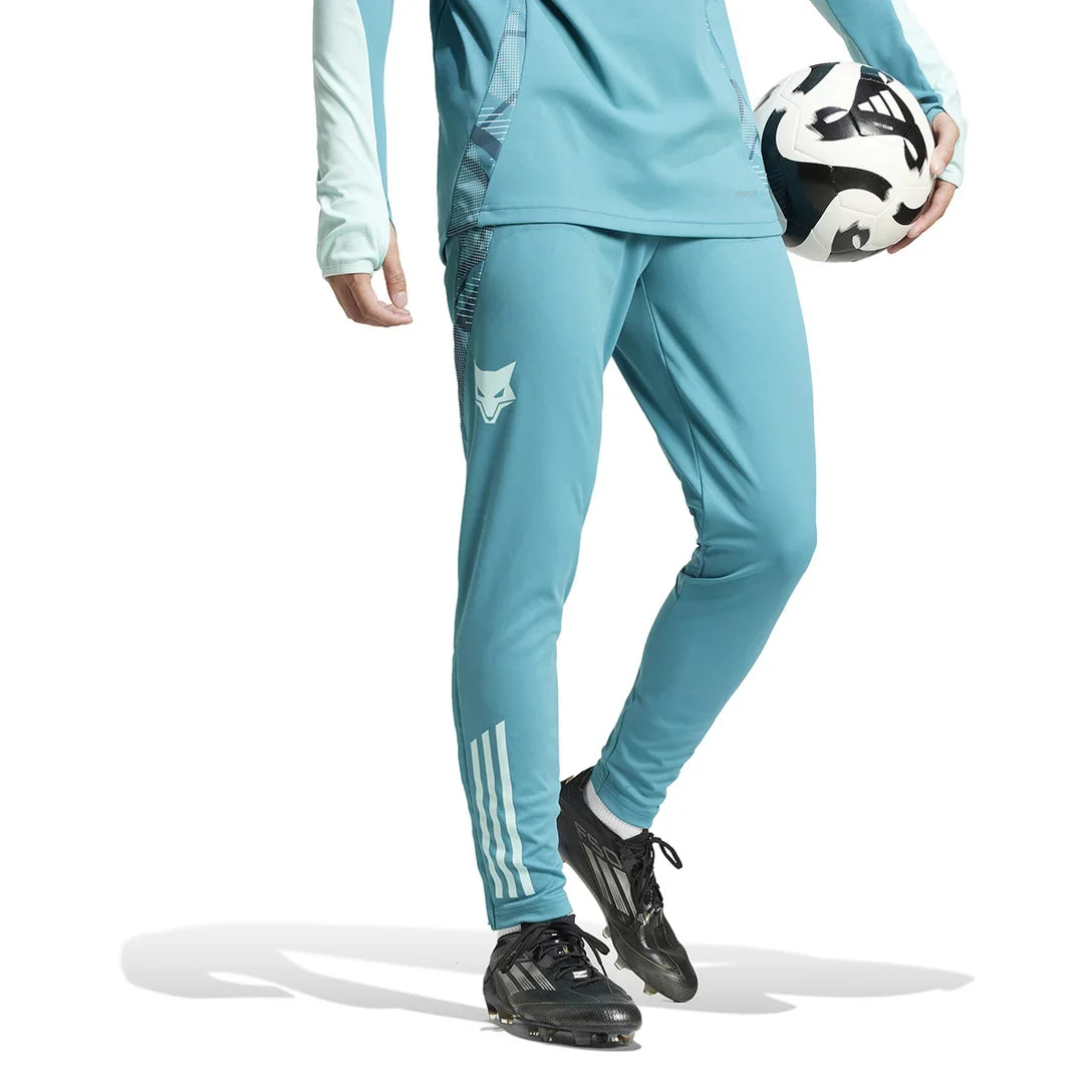 Calça Cruzeiro 25/26 Treino e Viagem Adidas Masculina - Azul Turquesa