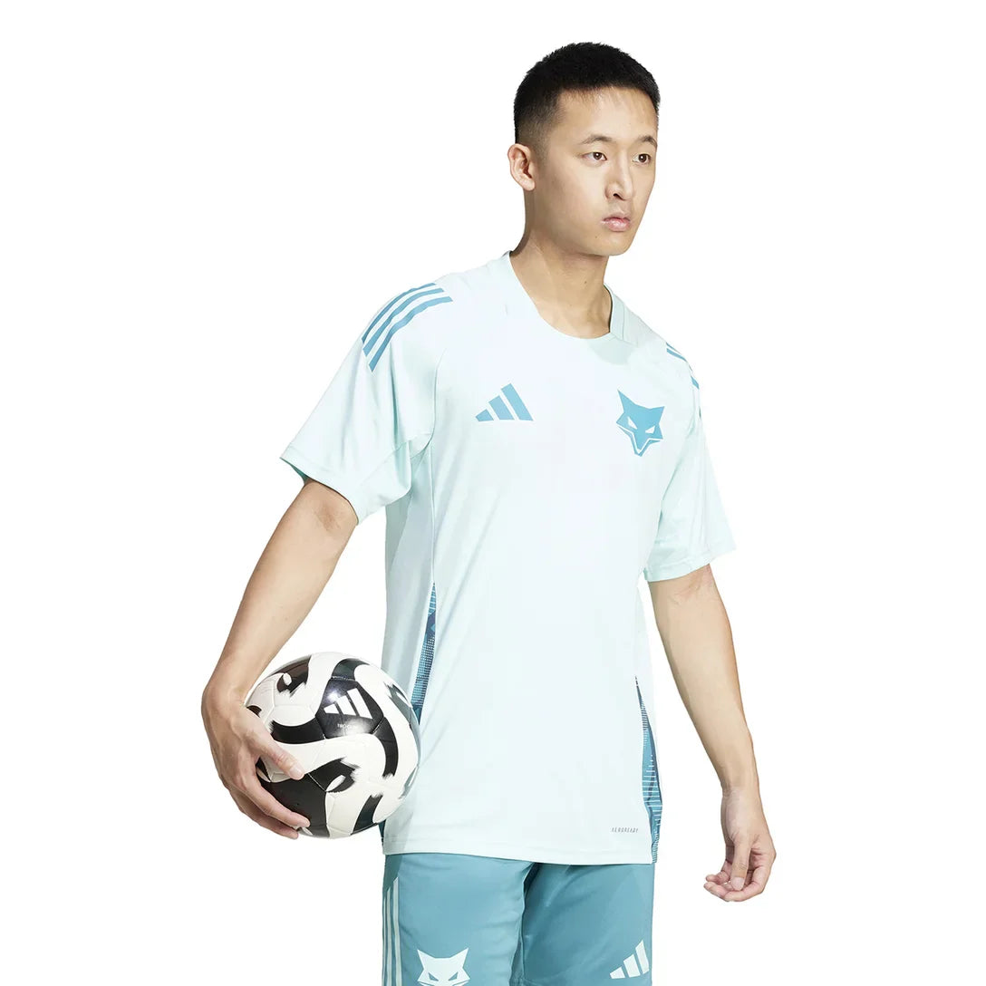 Camisa Cruzeiro 25/26 Treino Adidas Masculina - Azul Turquesa