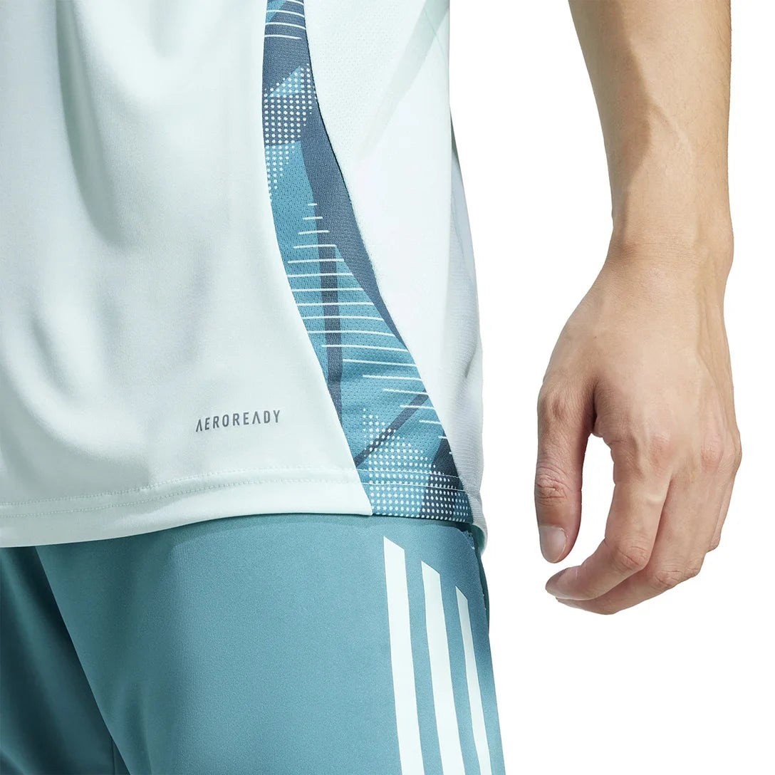 Camisa Cruzeiro 25/26 Treino Adidas Masculina - Azul Turquesa