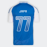 Camisa Cruzeiro I 25/26 - Japa nº 77 - Torcedor Adidas Masculina - Azul