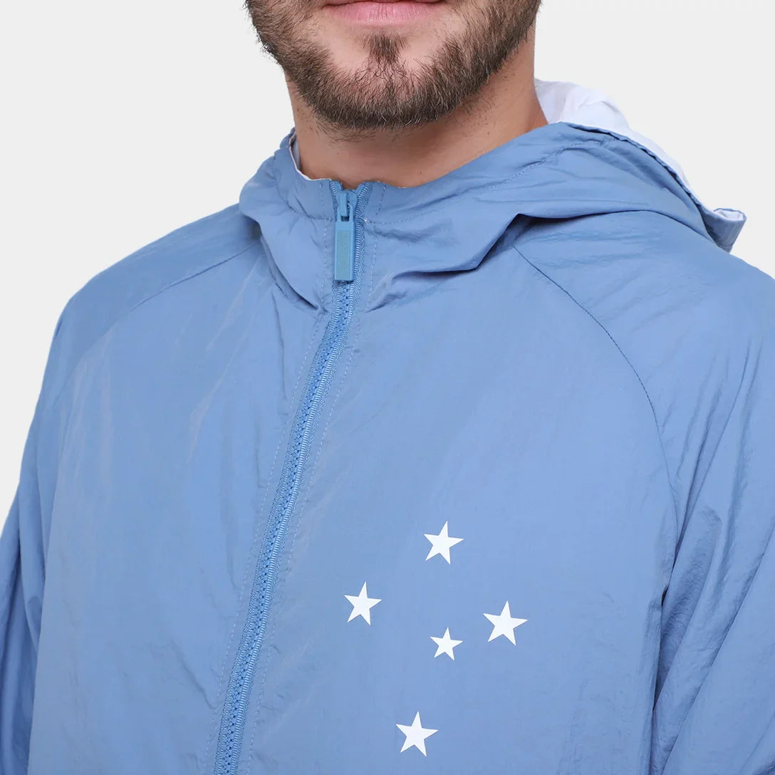 Jaqueta Cruzeiro Braziline Masculina - Azul