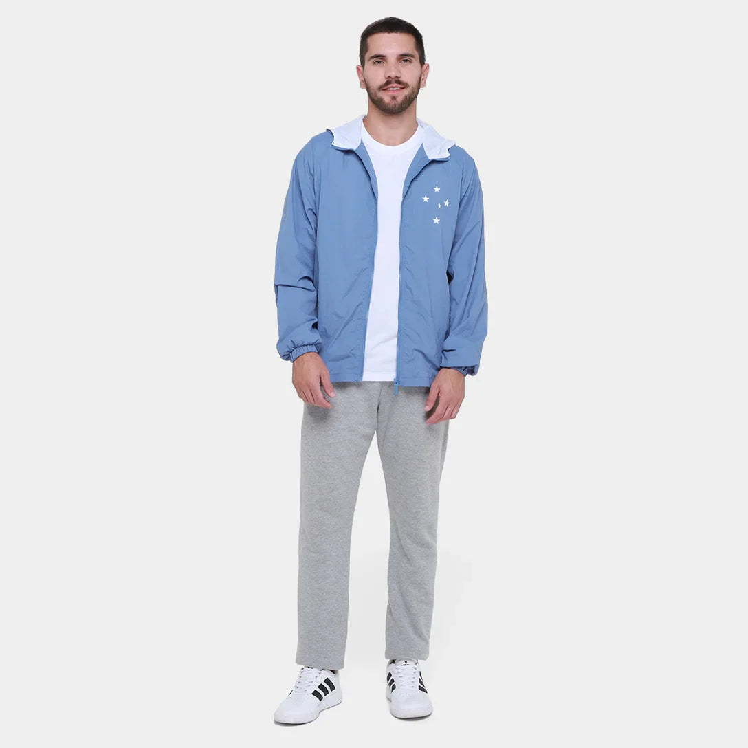 Jaqueta Cruzeiro Braziline Masculina - Azul
