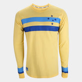 Camisa Cruzeiro RetrôMania 1976 Goleiro Masculina - Amarelo