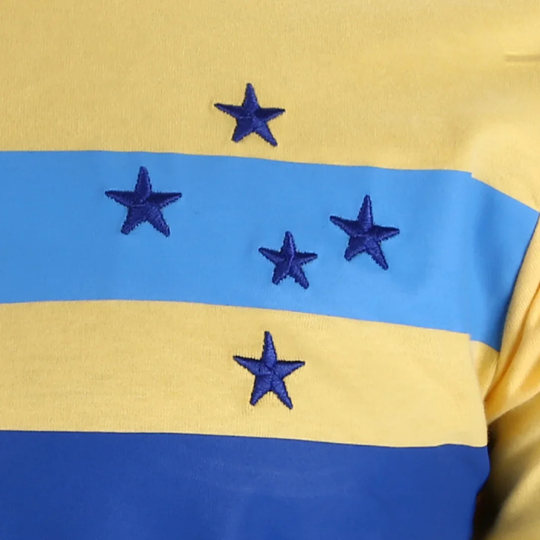 Camisa Cruzeiro RetrôMania 1976 Goleiro Masculina - Amarelo