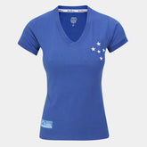 Camisa Cruzeiro RetrôMania Libertadores 1976 I Feminina - Azul