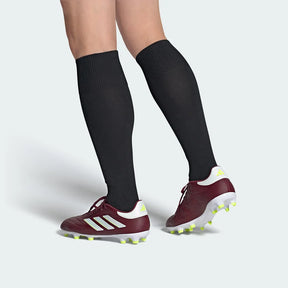 Chuteira Campo Adidas Copa Pure 23 Acad Unissex - Vinho+Branco