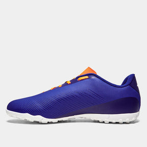 Chuteira Society Adidas Predator Artilheira 24 Unissex - Azul+Branco