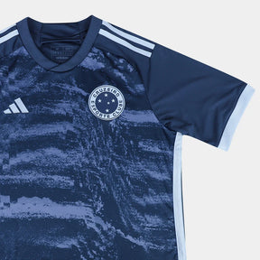 Camisa Cruzeiro III 24/25 s/n Torcedor Adidas Masculina - Azul