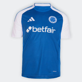 Camisa Cruzeiro I 25/26 s/n Torcedor Adidas Masculina - Azul